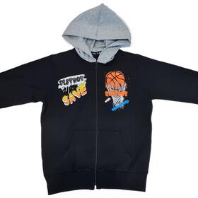 FELPA CON CAPPUCCIO DA RAGAZZO 8-16 41TMJ154 TREND 